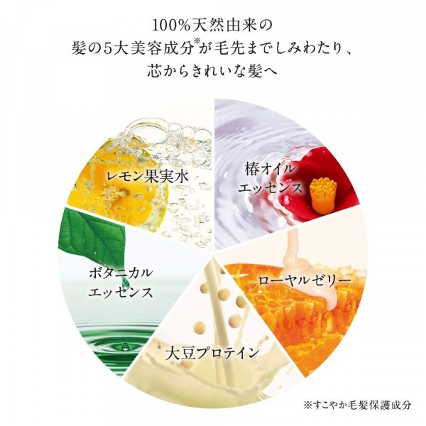 Tsubaki Šampūnas plaukams, suteikiantis apimties, Camellia aliejus, Shiseido 450 ml